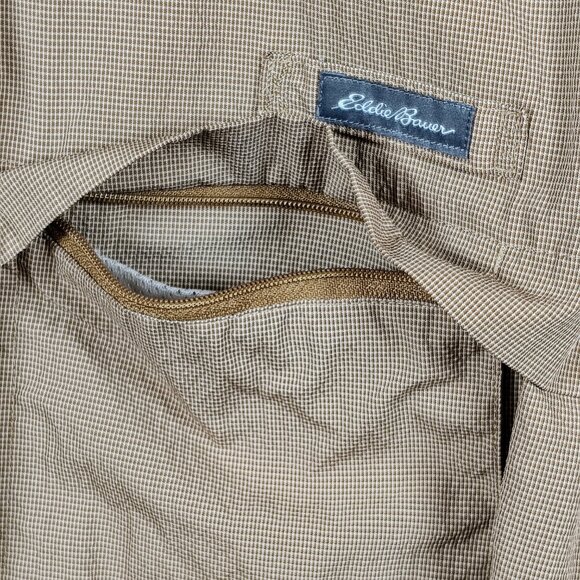 Eddie Bauer Men's XL Long Sleeve Button Down Fishing Shirt - Picture 6 of 11